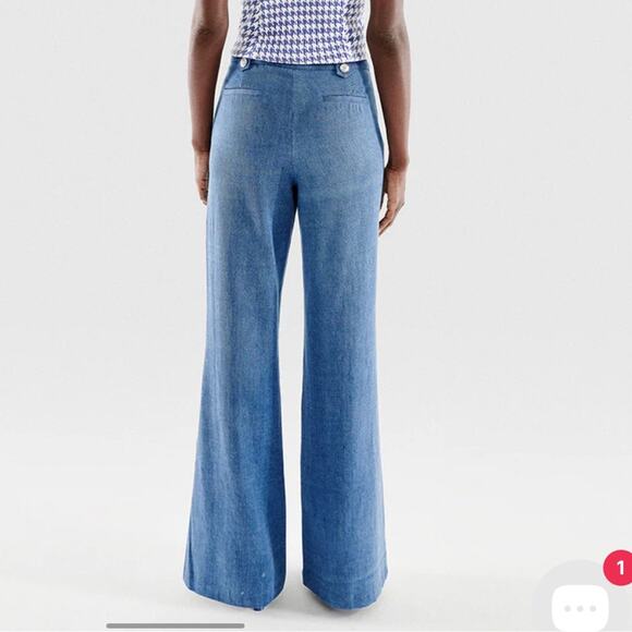 AS by DF DOMINGA Denim trousers & Blazer size Small/ 4 NEW - Picture 11 of 16